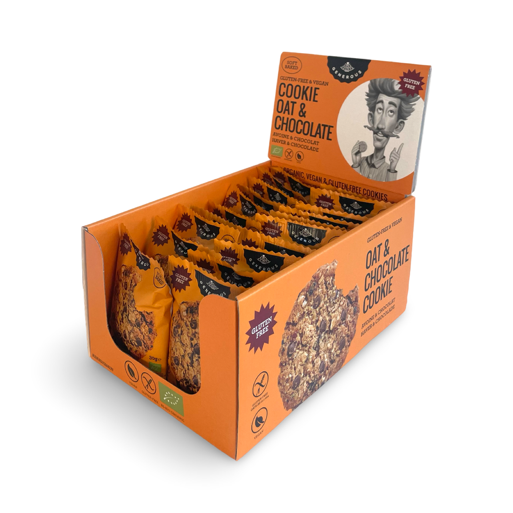 20 Biscuits Avoine Chocolat Martin Matin