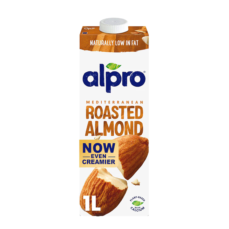 8x1L Gegrilde Amandelen Melk