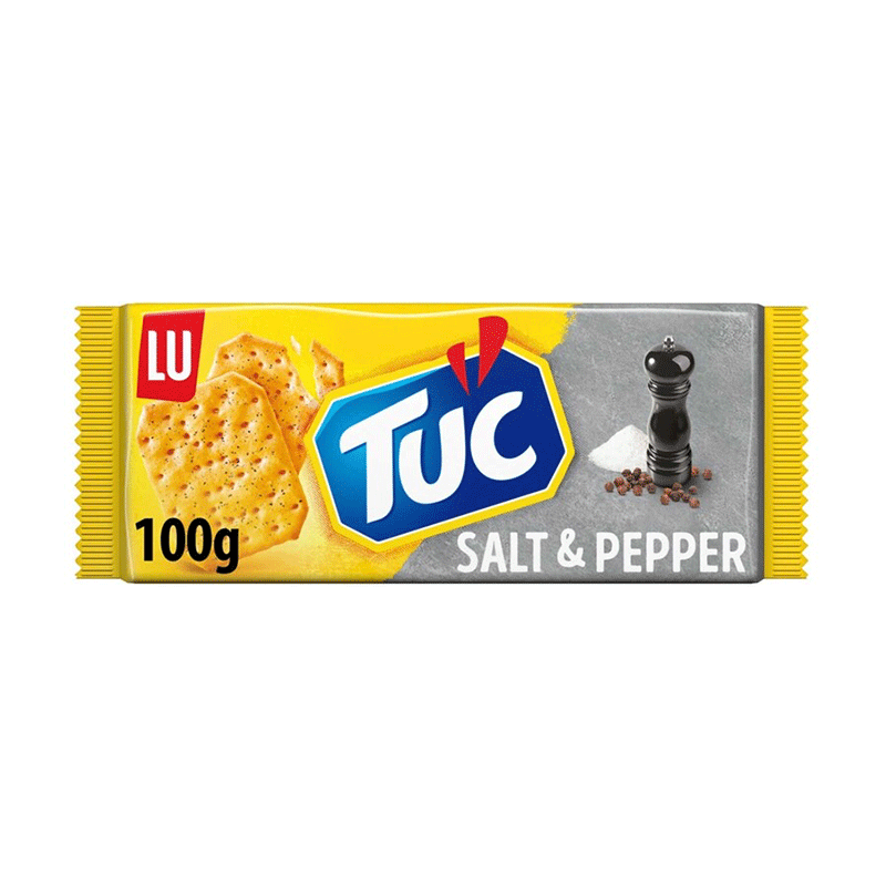 100g Crackers Sel et Poivre Tuc