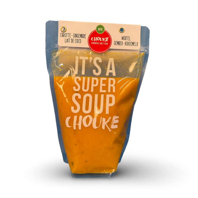 5x750ml Soupe Carottes Gingembre Lait Coco