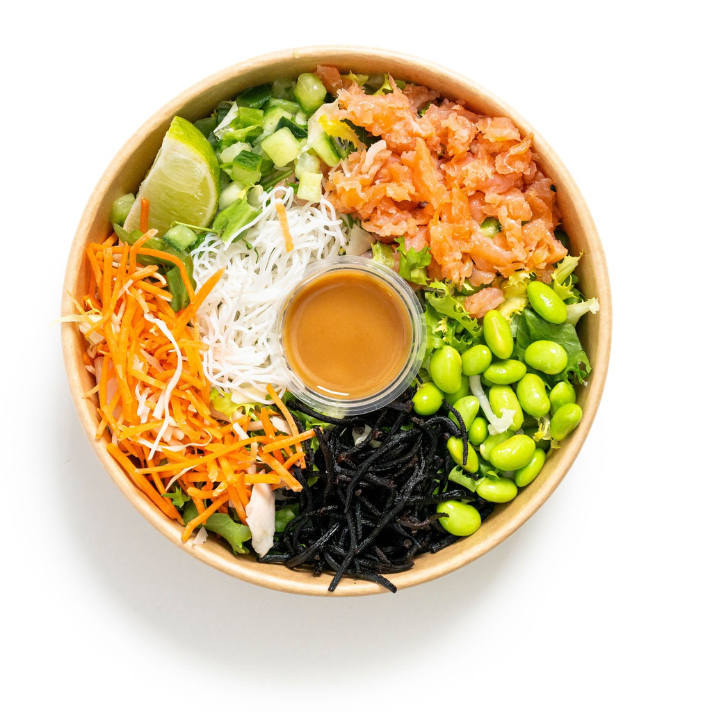 320g Salade Poké saumon