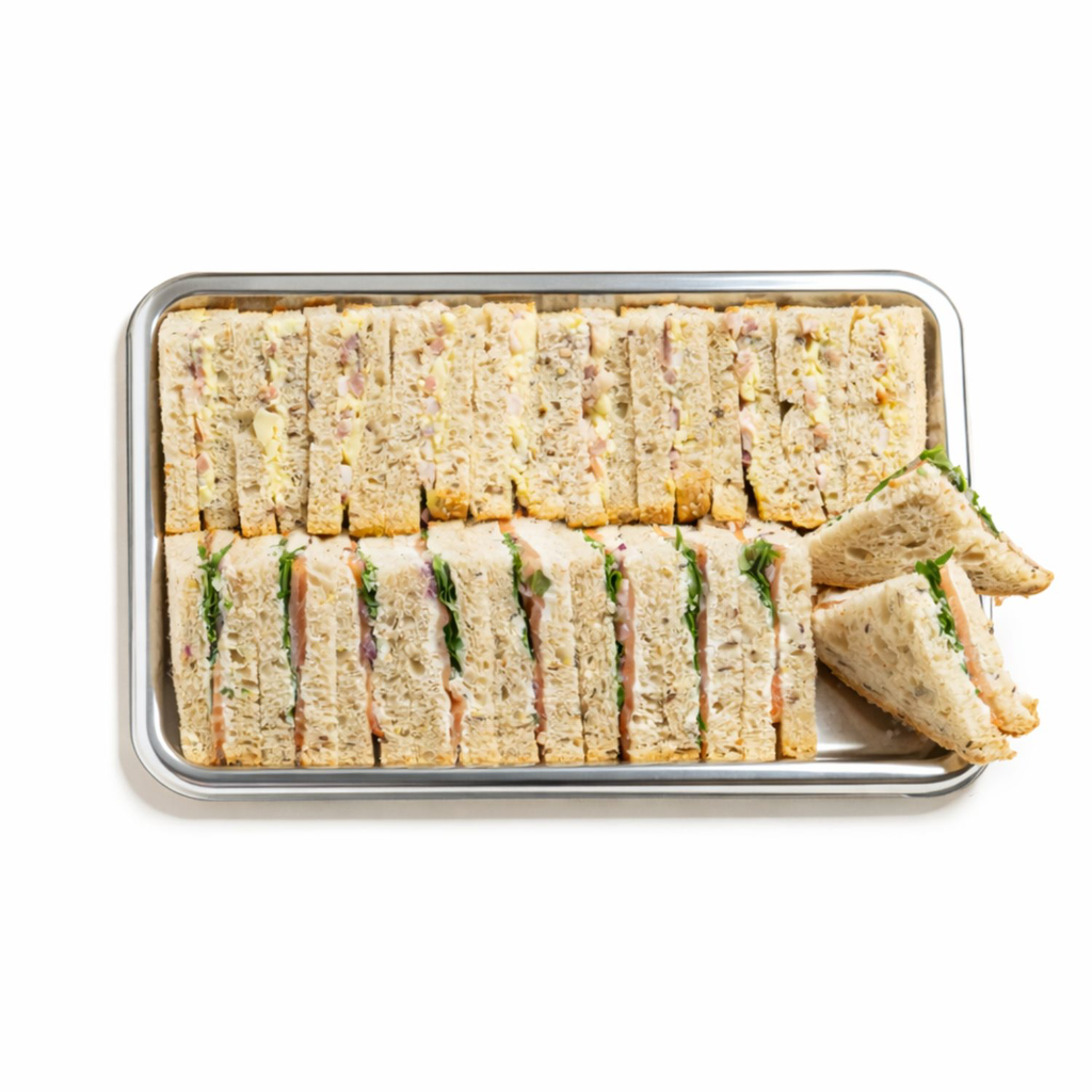 Plateau de triangles "petit déjeuner"