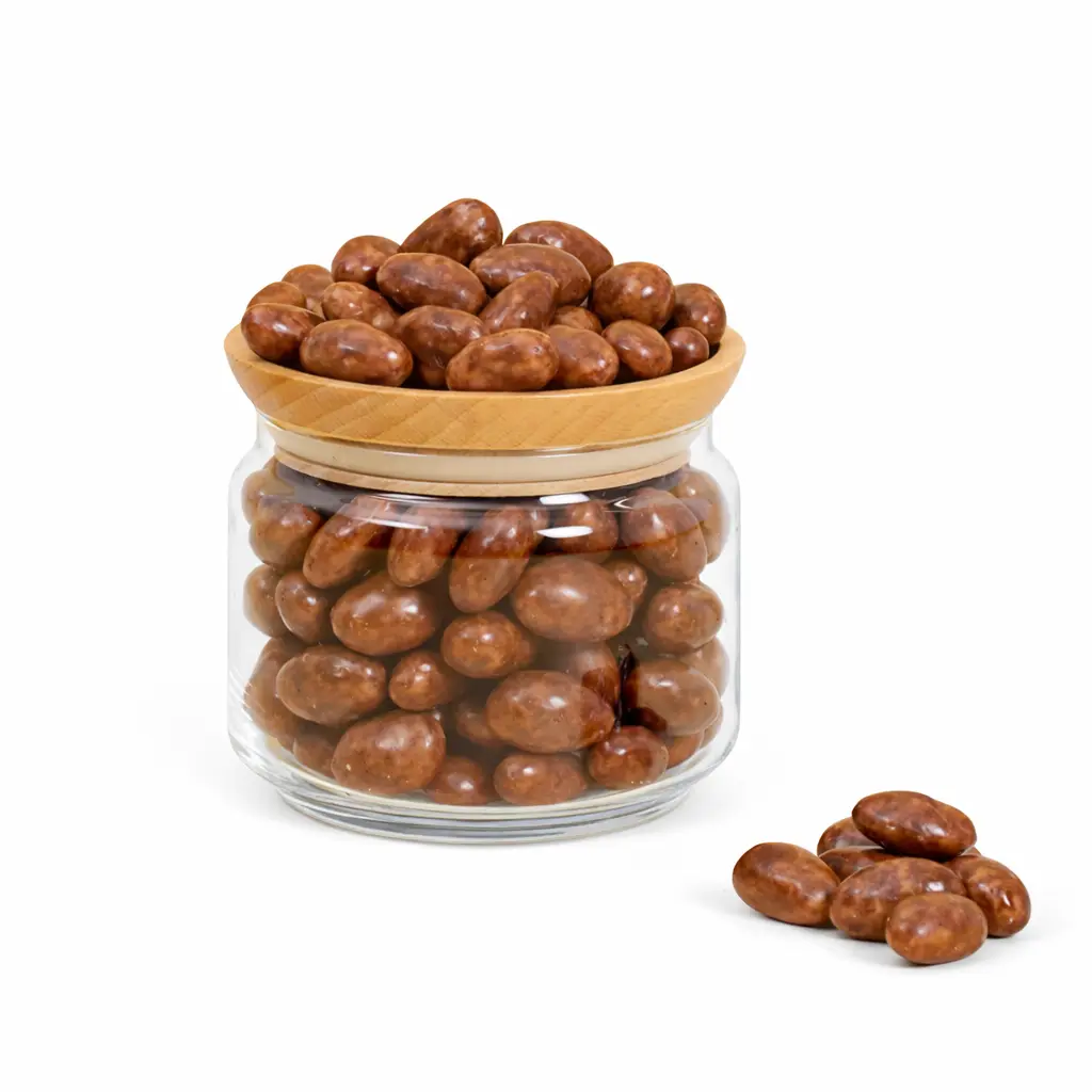 Chocolade en Caramel Amandelen (250g)