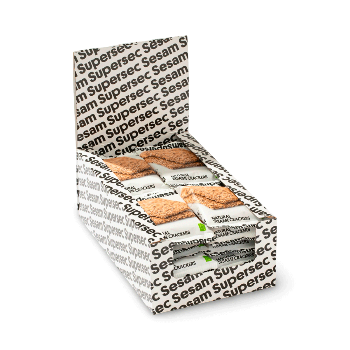 26x35g Sesame Crackers