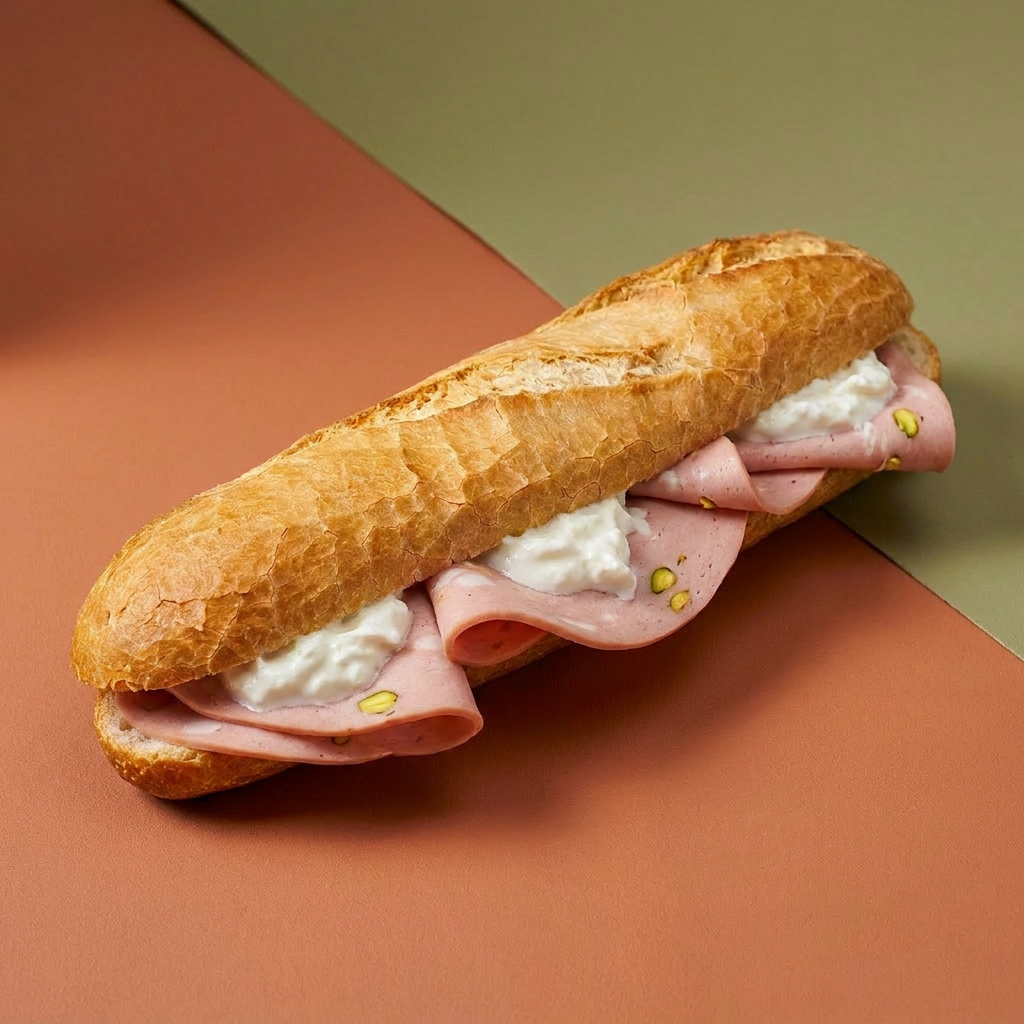 Burrata Mortadella Broodje
