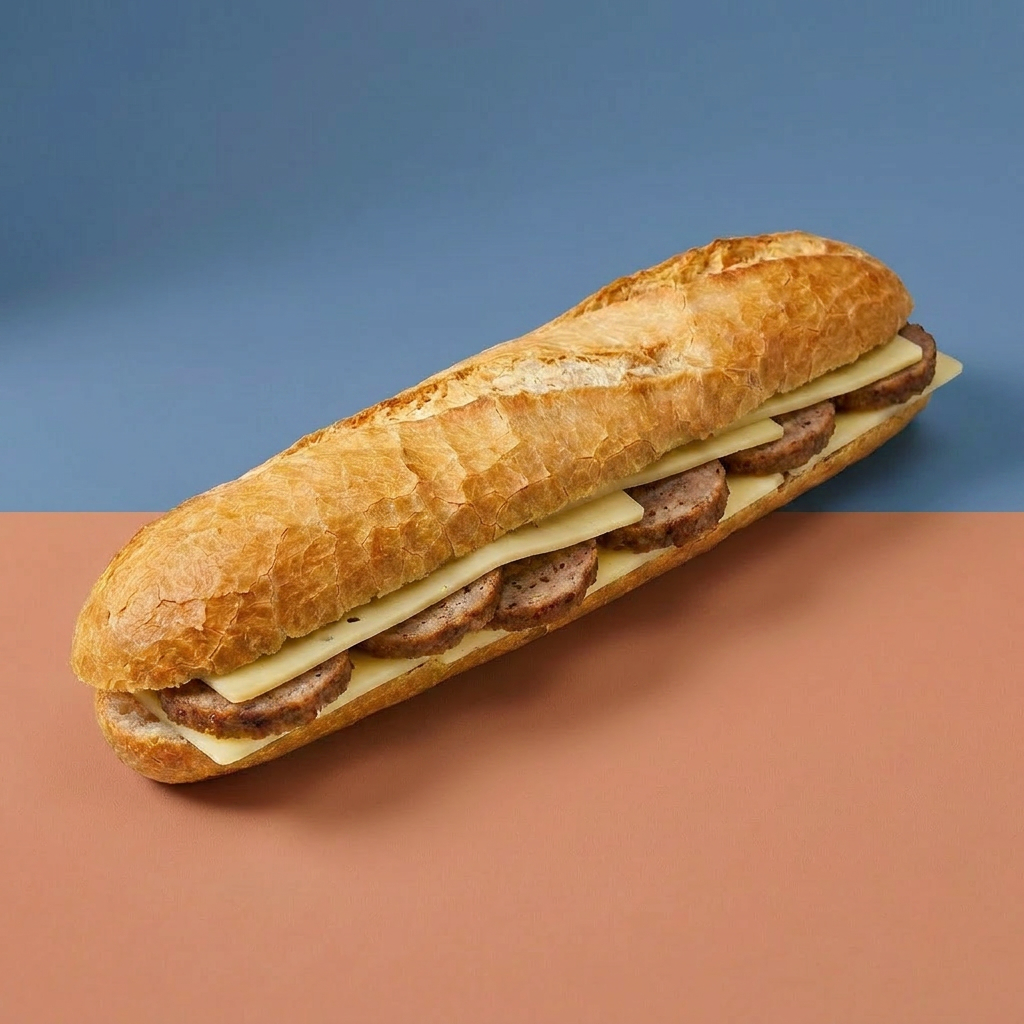 Boulette Kaas Broodje