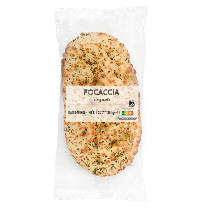 300g Focaccia Mozzarella