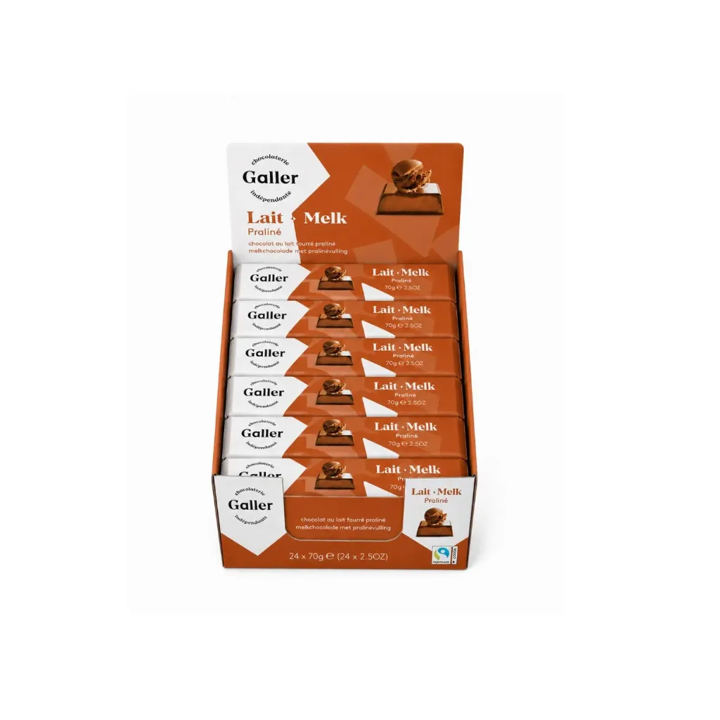 24x70g Praliné Melkchocoladereep