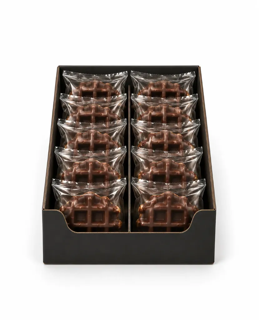 20x60g Gaufre Liégeoise au Chocolat