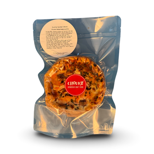 5x190g Wortel Geitenkaas Quiche