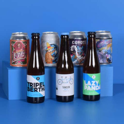 Assortiment de bières bruxelloises