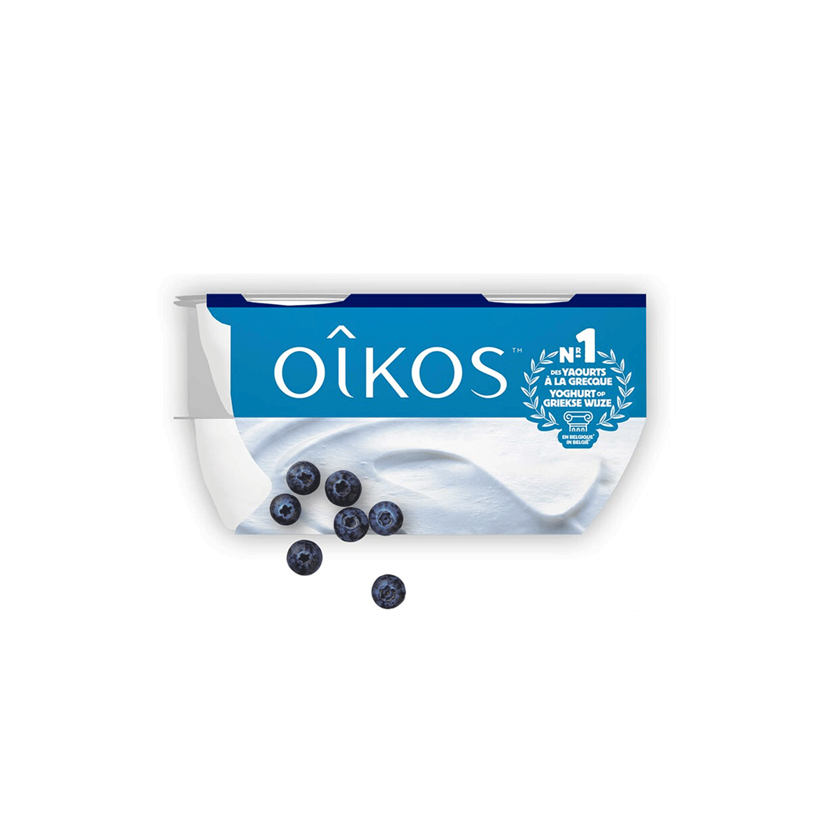 4 x 115g Bosbessen Griekse Yoghurt
