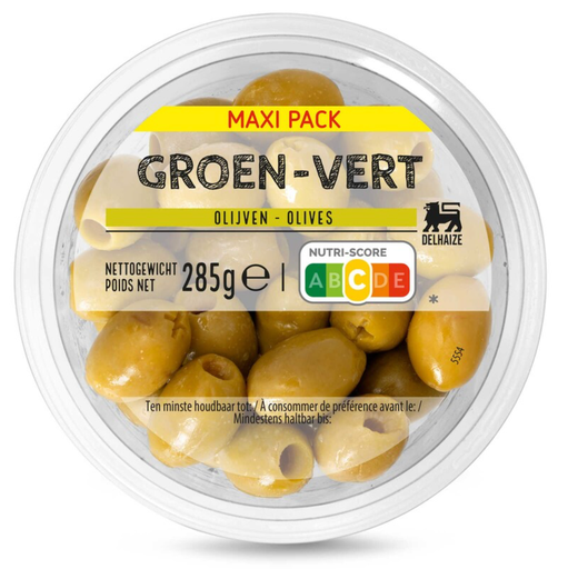 250g Groene Olijven