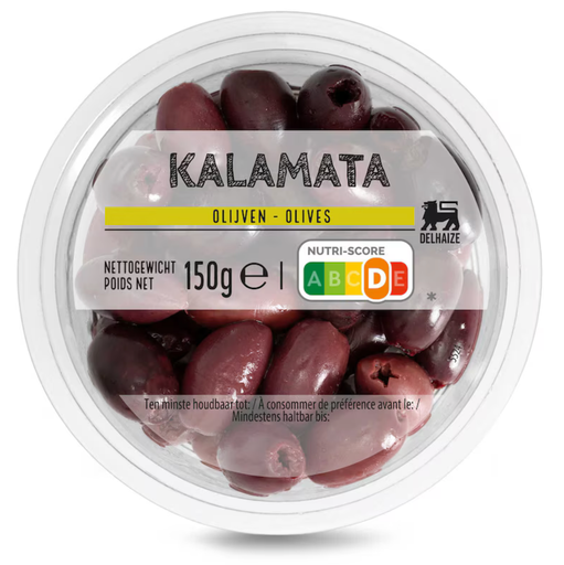 130g Zwarte Kalamata Olijven