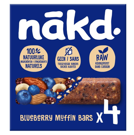 4x35g Bosbessen Muffin Snack