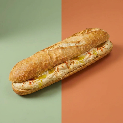 Sandwich met Hummus