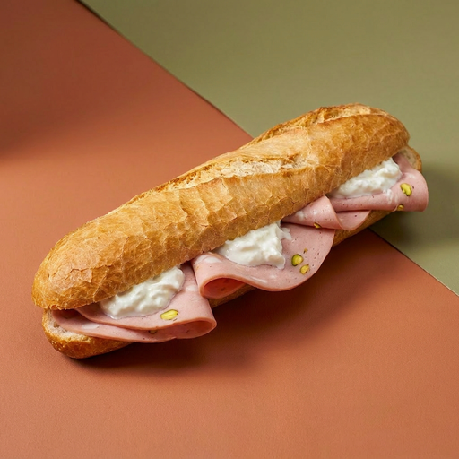 Burrata Mortadella Broodje